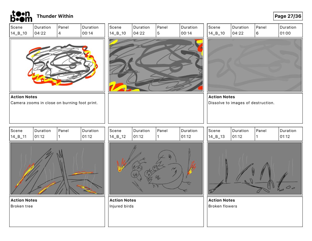 Thunder Within storyboard frame 27